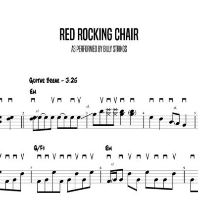  Red Rocking Chair Un brano che mescola dolce malinconia con ritmi energici e frenetici