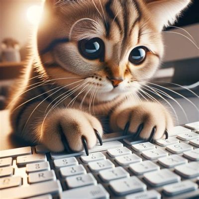 急にネットが遅くなった 有線 ～ なぜか猫がキーボードを踏んでいる